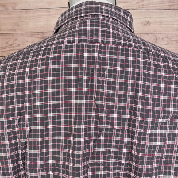 JOHN VARVATOS USA LONG SLEEVE PLAID BUTTON DOWN SHIRT MEN SIZE L LARGE - Picture 6 of 8